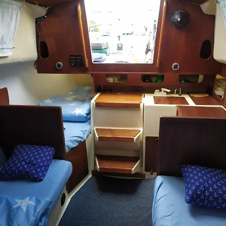 Úszó hotel Na Jachcie Lanette W Swinoujsciu